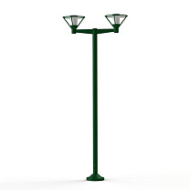 Bermude N° 6; Frosted glass E27 105W; Fir green
