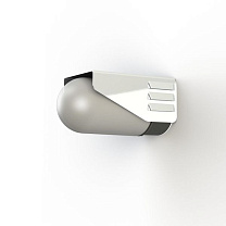RP 195 N° 1; Frosted glass E27 52W; Stainless steel