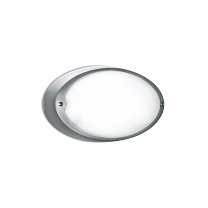 Уличный светильник Lombardo Airy ovale 300, 60 Вт, серый