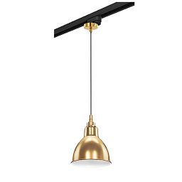 L1T765018 Lightstar Loft трефовый светильник золотого оттенка для 1ph-трека для однофазного шинопровода