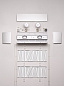 Система освещения Tile L2 (GU10) D95 Серый окрашенный Fabbian — фото 1