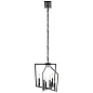 Abbotswell 8 Light Linear Chandelier Black люстра 43494BK Kichler — фото 1