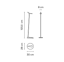 Skan,Floor Terra Red 3000K,SENSOR