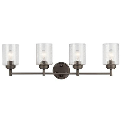 Winslow 4 Light Vanity Light Olde Bronze настенный светильник 45887OZ Kichler