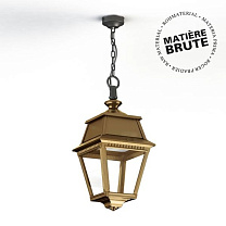 Avenue 2 N° 1; Clear glass Built-in LED 2700°K warm white 13W; Raw brass