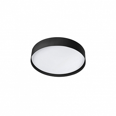 64188N Faro VUK LED Black ceiling lamp потолочный светильник матовый черный