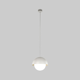 a068321 TK Lighting Bono подвесной светильник с полусферическим стеклянным плафоном