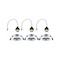 92110 Paulmann Recessed luminaire Круглая 90 мм 30° GU10 макс. 3x10 Вт 230 В с регулировкой яркости, матовый хром — фото 5