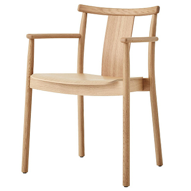 71118-004004 Audo Copenhagen Merkur Кресло, Натуральный Дуб