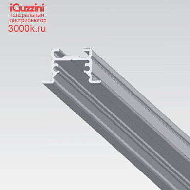 MXK6 Underscore15 iGuzzini Low recessed linear profile Frame for Ledstrip Top - L=1000