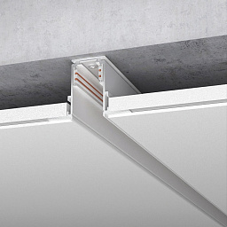 a061234 Elektrostandard Slim Magnetic встраиваемый профиль для магнитной трековой системы прямолинейный