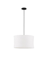 White Linen LED E27 1X12Watt 100-240Volt IP20 Bulb Excluded D:50 H:120 cm