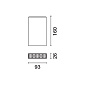 QI71 Laser Blade XS iGuzzini Ceiling-mounted linear GL Pro - 5 cells — фото 1