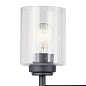Winslow 3 Light Vanity Light Black настенный светильник 45886BK Kichler — фото 1