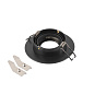 1007631 SLV NEW TRIA® 75 XL mount. ring round black монтажное кольцо — фото 2