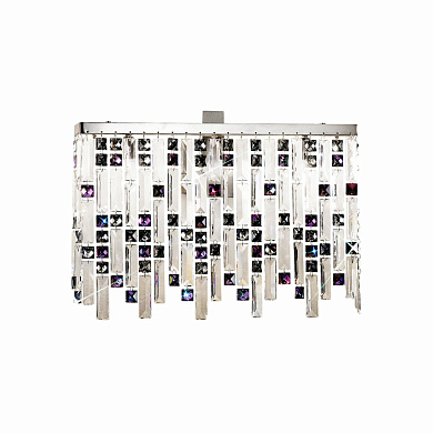 настенный светильник с подвесными элементами прямоугольной формы