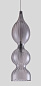 2074/201 IRIS Crystal lux Светильник подвесной 1х60W Е14 Хром
