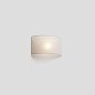 66401-109 Faro OTTON R Настенный светильник круглый горизонтальный Linen 2л  матовый белый — фото 1