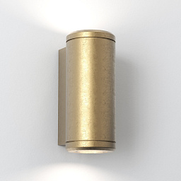 1375010 Astro lighting Jura двухламповый настенный светильник латунный корпус