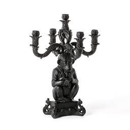 SE14870 Seletti Burlesque декоративный подсвечник с пятью рожками в виде фигуры шимпанзе