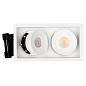 Встраиваемый карданный светильник Arlight CL-SIMPLE-S148x80-2x9W — фото 7
