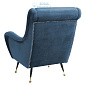 111487 Chair Giardino roche blue velvet Eichholtz