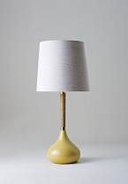 Dijon shown with 14 Bongo in Natural Linen with Cream Card lining