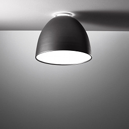 Nur Mini PL LED Artemide Nur потолочный светильник с купольным плафоном и внутренним отражением