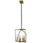Abbotswell 42" 8 Light Linear Chandelier Natural Brass люстра 43494NBR Kichler — фото 1