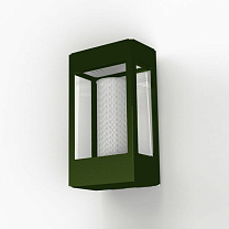 Tetra N° 1; Clear polycarbonate E27 70W; Fern green