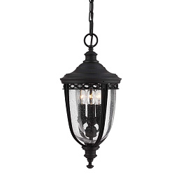 FE-EB8-M-BLK Feiss English Bridle уличный подвесной фонарь на цепи с вытянутым овальным корпусом