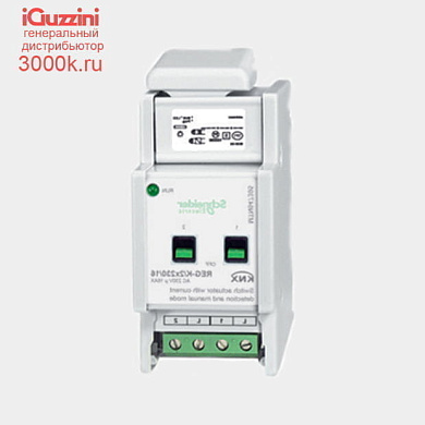 MI19 Master Pro Evo KNX iGuzzini 2x230 V - 16 A switching actuator with manual mode and current detection