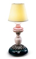 Аккумуляторная настольная лампа Sunflower Firefly Lladro, с сенсорным диммером, чёрная