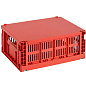 AC458-A602-AB27 Hay Colour Crate Крышка цветного ящика для хранения M, красная — фото 1