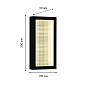 Настенный уличный светильник 4298-1W Mist — фото 2