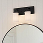 Vetivene 2 Light Vanity Light Textured Black настенный светильник 55130BKT Kichler