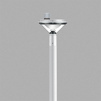 Twilight Pole-mounted system for urban and residential parks and gardens - NEMA 30.5W 3680lm - 4000K - DALI-2