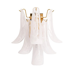 A4072AP-2GO Arte Lamp MAYA настенный светильник с двумя плафонами в форме лепестков