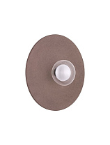 Red Concrete & Glass LED G9 1x5Watt 100-240Volt IP20 Bulb Excluded D:45 H:20.5 cm