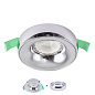 CLT 004C1 CH Crystal lux Levio Светильник встраиваемый GU10 50W — фото 3