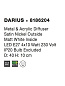 8186204 DARIUS Novaluce светильник LED E27 4x10Вт 230В IP20