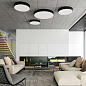ACB Iluminacion Isia 3453/80 Потолочный светильник Textured Black, LED 1x88W 8440lm, Integrated LED, Tunable white 2700K-6500K, Remote Receiver — фото 2