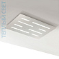 02905XXDHXPBB Elesi luce Aura PL Rect XXL LED современный потолочный светильник led белый — фото 1
