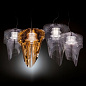 Slamp Aria SP M LED элегантная люстра прозрачный ARISM00TRS01T00E27EU — фото 9