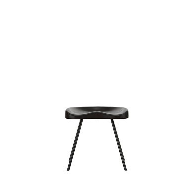21205904 Tabouret 307 Vitra Табурет низкий тёмный дуб круглый