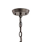 Kennewick 5 Light Chandelier with Etched Glass Olde Bronze люстра 52386OZ Kichler — фото 2