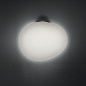 FN16801512_10 Foscarini Gregg Grande Semi 2 AP крупный современный настенный светильник белый; сатиновый белый — фото 1