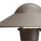 12V 6" Dome Path Light Textured Architectural Bronze светильник-столбик для дорожек 15470AZT Kichler — фото 3