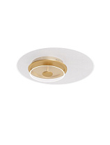 Triac Dimmable Brass Gold Aluminium & Acrylic LED 35 Watt 220-240Volt 2189Lm 3000K IP20 D:60 H:9, 6 cm