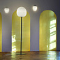FN244034EB_10 Foscarini Rituals XL PT торшер со стеклянным рассеивателем белый; сатиновый белый — фото 4